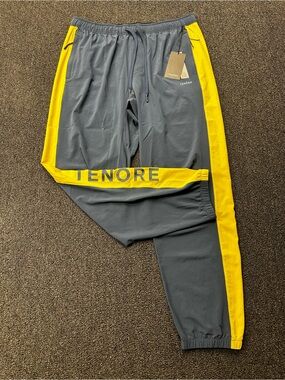 Tenore Flow State Team Pants Lightweight Blue/Yellow Men’s L-NWT